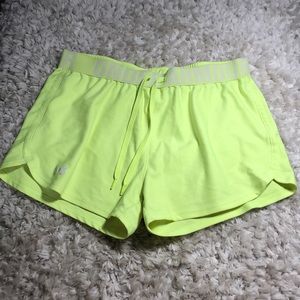 Under Armour neon shorts